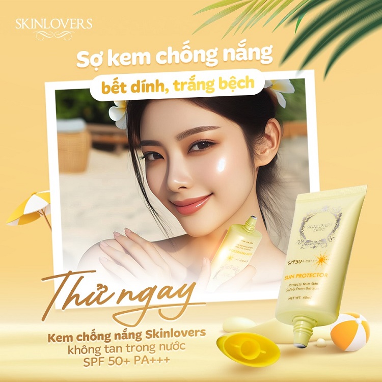 Chào mùa hè sôi động cùng kem chống nắng Skinlovers