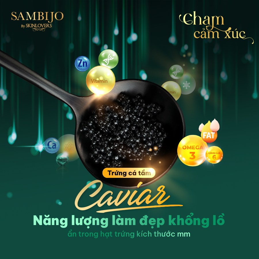 Tinh chất dưỡng Caviar - Sự thổi phồng của quảng cáo hay Chìa Khóa Vàng cho làn da săn chắc/ căng bóng vượt thời gian?